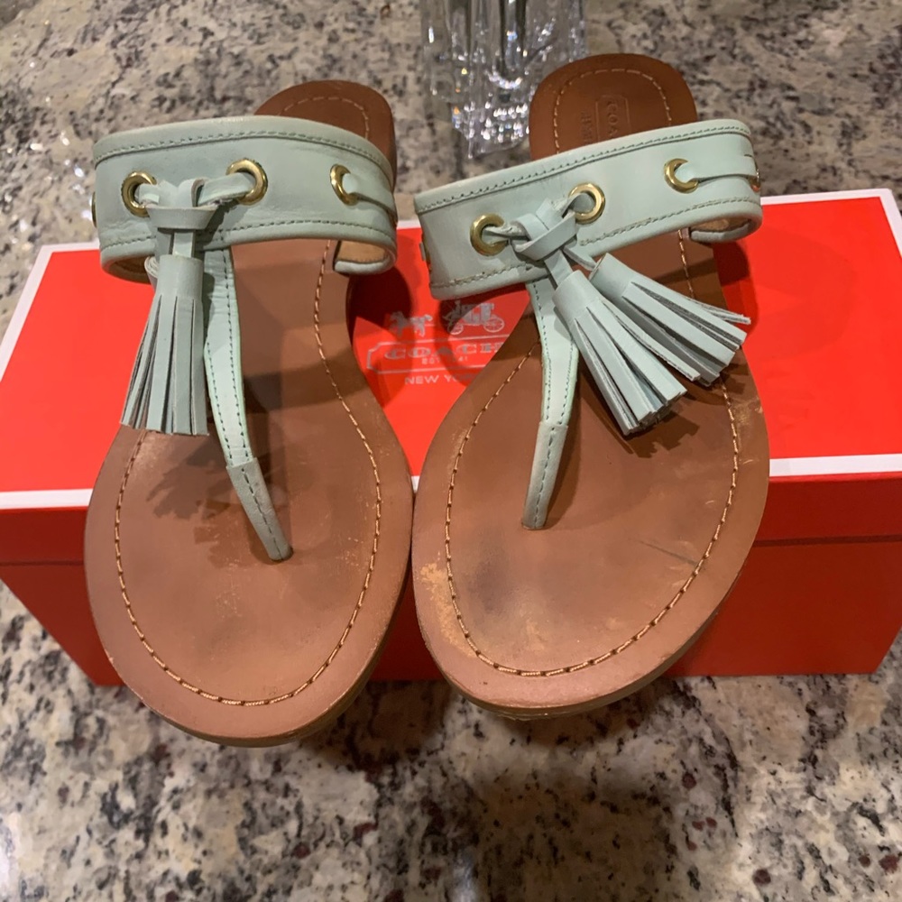 Coach Flip Flops
